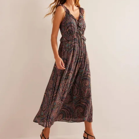 Tie-Back Ruffled Maxi Dress - Picture 6 of 9